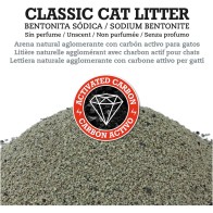 Arena Natural Bentonite Carbon Active 10 Kg.