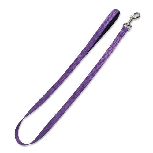 Black Nylon Dog Leash 2x120cm
