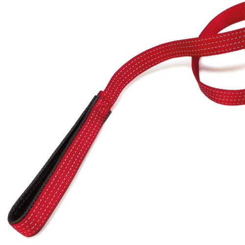 Black Nylon Dog Leash 2x120cm