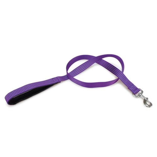 Black Nylon Dog Leash 2x120cm