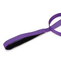 Black Nylon Dog Leash 2x120cm