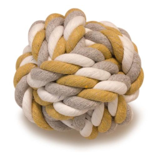 10cm Knotted Cotton Dog Ball Toy