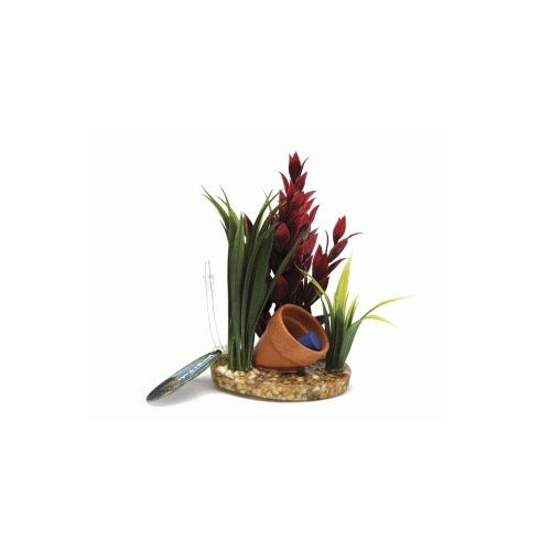 Planta Y Vasija C/base (20 Cm.) Difusor