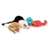 Divertidos Ratones de Color Surtido para Mascotas