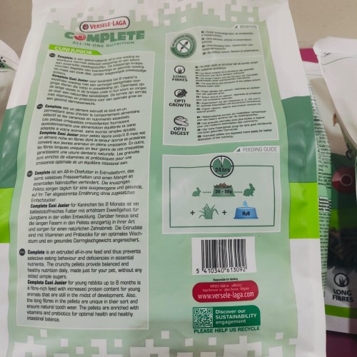 Alimento Completo Cuni Junior 1,750 Kg.