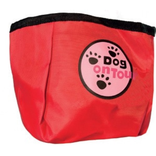 Nylon Feeder 1.8 L/17cm. Red - Practical Pet Feeding