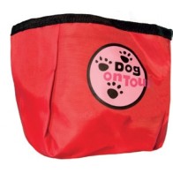 Comedero Nylon 1,8 Lts./17cm. Rojo - Alimentación Práctica para Mascotas
