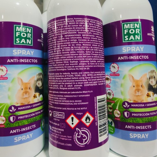 Menforsan Spray Anti Insectos Roedores 125ml