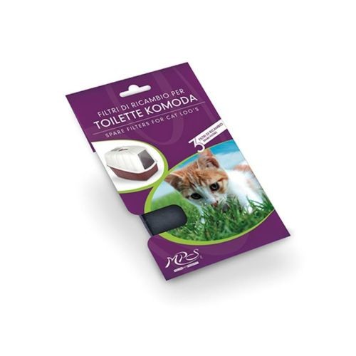 Netta Cat Litter Tray Carbon Filters Pack of 3