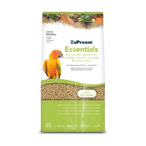 Zupreem Essentials M 1 Kg. Ninfas