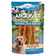 Snack Twist Con Pollo Enrollado 100gr - Premios Saludables para Perros