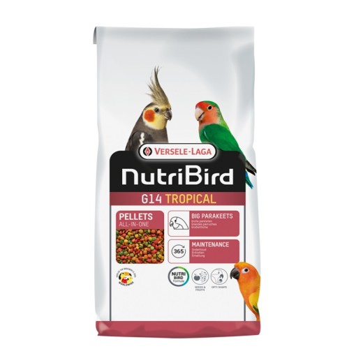 Nutribird G14 Tropical Alimento Premium para Aves 1kg