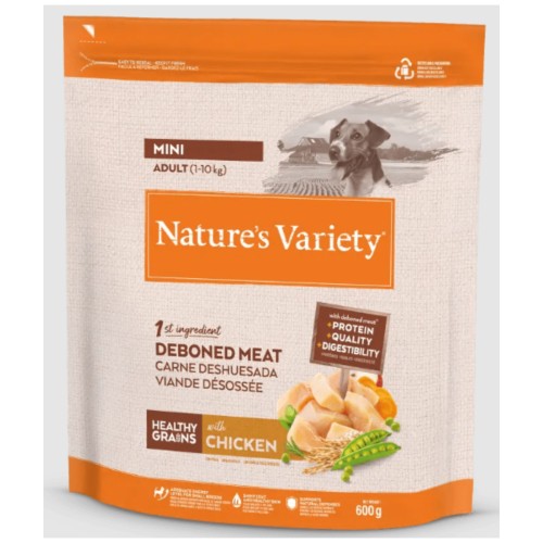 Natures Variety Healthy Grain Mini Adult Chicken 600gr