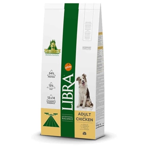 Libra Dog Adult Pollo 14 Kg Alimento Completo de Calidad