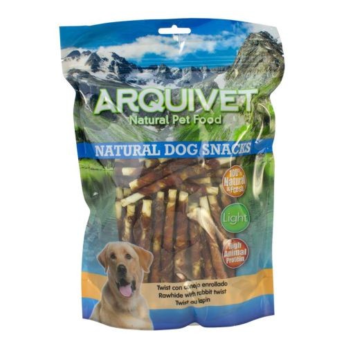 Twist Con Conejo Enrollado 1 Kg para Perros