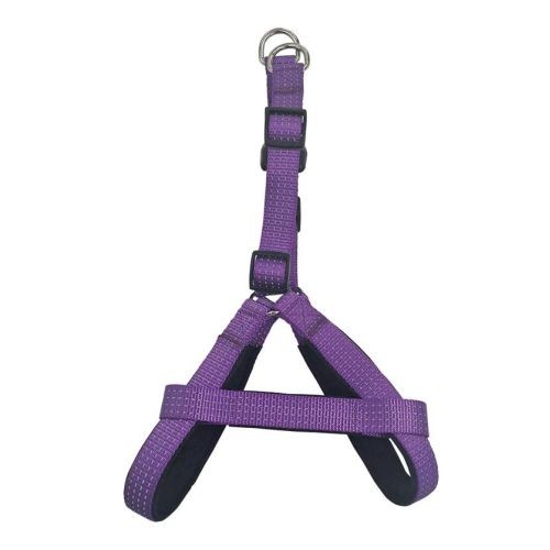 Arnés Nylon Morado 2 X 45-55 Cm. - Comodidad en Paseos