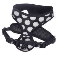 Arnés 3D Dots M Negro 35 x 45-55cm