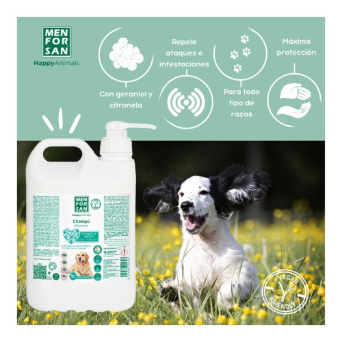 Champú Repelente con Citronela para Perros 5L