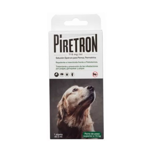 Tratamiento Spot-On Piretron para Perros Grandes