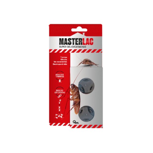 Masterlac Super Gel Cockroach Trap 2 x 1.4g Effective Insect Control