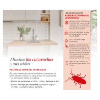 Masterlac Super Gel Trampa Cucarachas 2 X 1,4gr. Control de Insectos Efectivo