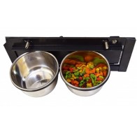 Sun Parrots Rotating Bird Feeder with 2 Bowls