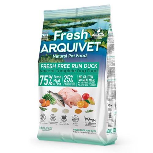 Arquivet Fresh Free Run Duck - 2.5 Kg. - Quality Dog Food