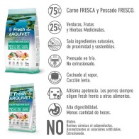 Arquivet Fresh Free Run Duck - 2,5 Kg. - Alimento de Calidad para Perros