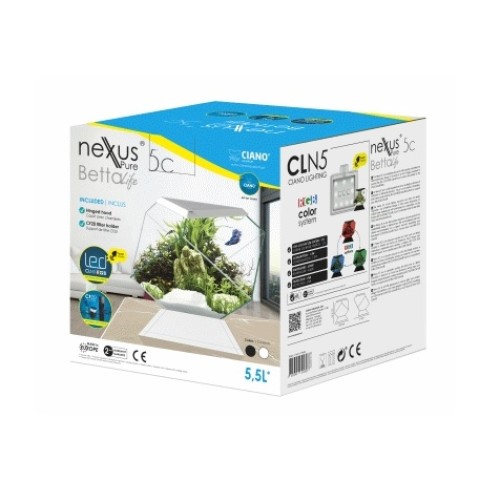 Acuario Nexus 5c Betta Life Blanco