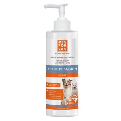 Salmon Oil 500ml - Essential for Dogs and Cats Health