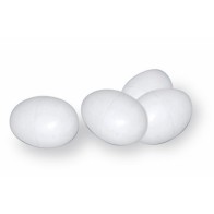 Huevos de Plástico para Cría de Palomas