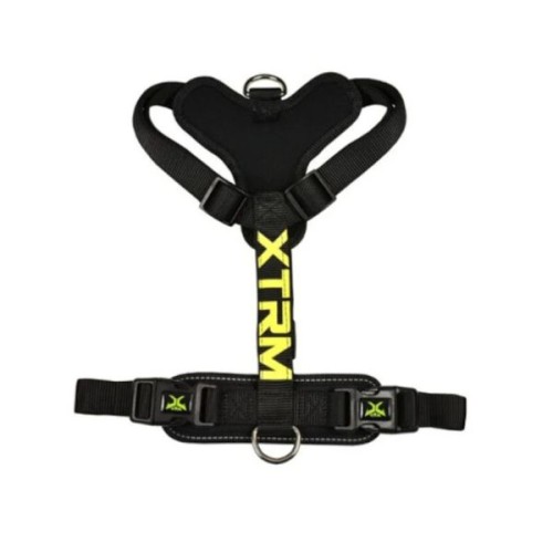 X-TRM Cronos Neon Flash Harness for Dogs Orange