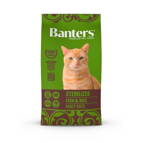 Banters Cat Food Sterilized Fish Rice