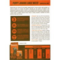 Banters Alimento para Cachorros de Raza Grande Pollo y Arroz 3kg