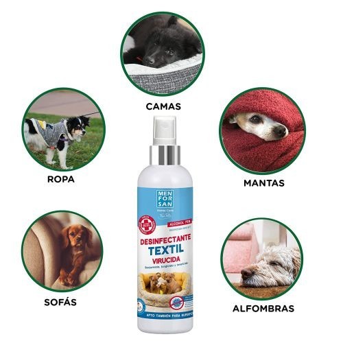 Spray Desinfectante Textil Menforsan 250ml