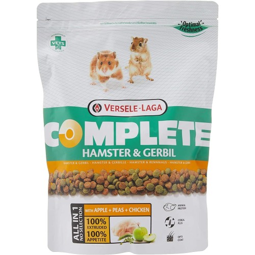 Hamster & Gerbil Complete 500gr. Alimento Nutritivo
