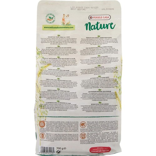 Mezcla Nature para Hámsters 700gr Versele Laga