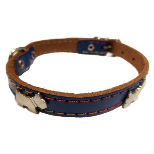 Red Decorative Dog Collar Stylish Design