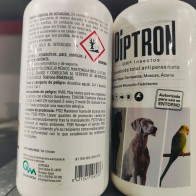 Diptron Qm Insecticida para Caballos/perros 1lt.
