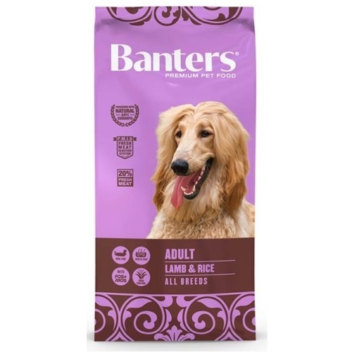 Banters Dog Adult Lamb & Rice 15kg