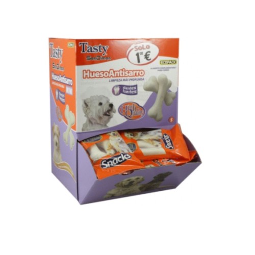 Hueso Antisarro S. 2x20 Gr. Caja 40 Bolsas para Perros