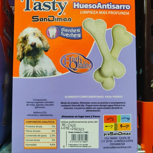 Hueso Antisarro L. 1x60gr. Caja 40 Bolsas