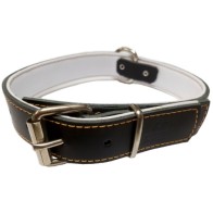 Collar de Cuero Confort Rojo 30x260-360 mm