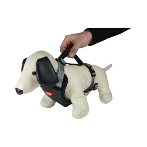 Gray 3 Point Dog Harness for Maximum Comfort