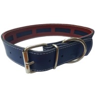 Collar Cuero Protec Marrón para Perros 45x3cm - Estiloso y Funcional