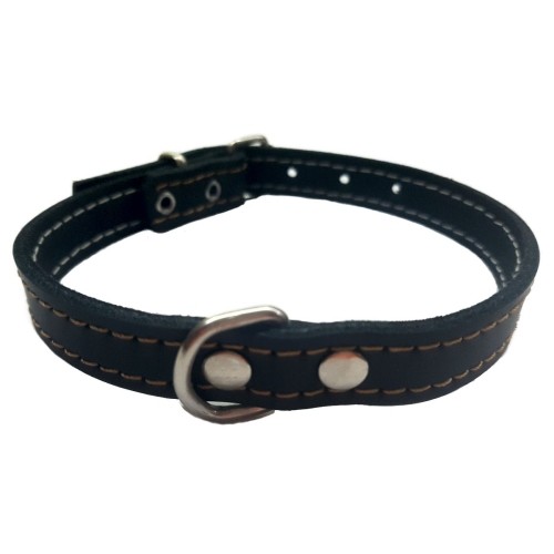 Collar Cuero Azul Laura Mod.53