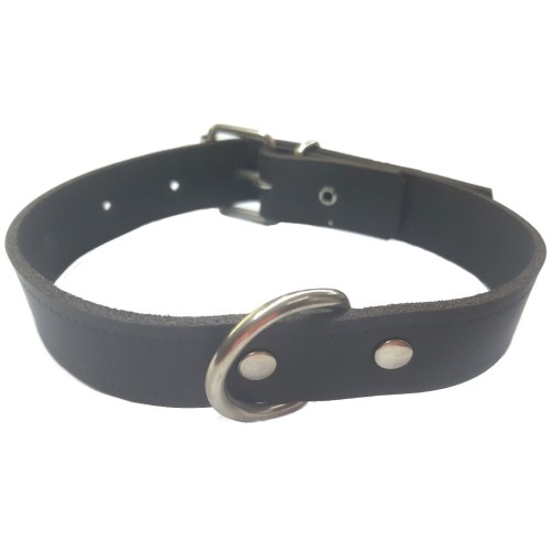 Collar Cuero Marrón Laura 1.5x40cm