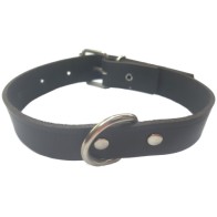 Collar Cuero Marrón Laura 1.5x40cm