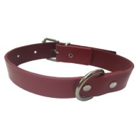 Collar Cuero Marrón Laura 1.5x40cm