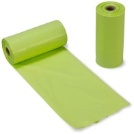 Bolsas Biocompostables 8 Rollos Respetuosas con el Medio Ambiente